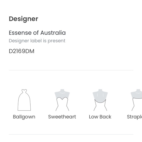 The Dress + Veil
Princess ball gown wedding dress with sweetheart bodice. - Picture 8 of 17